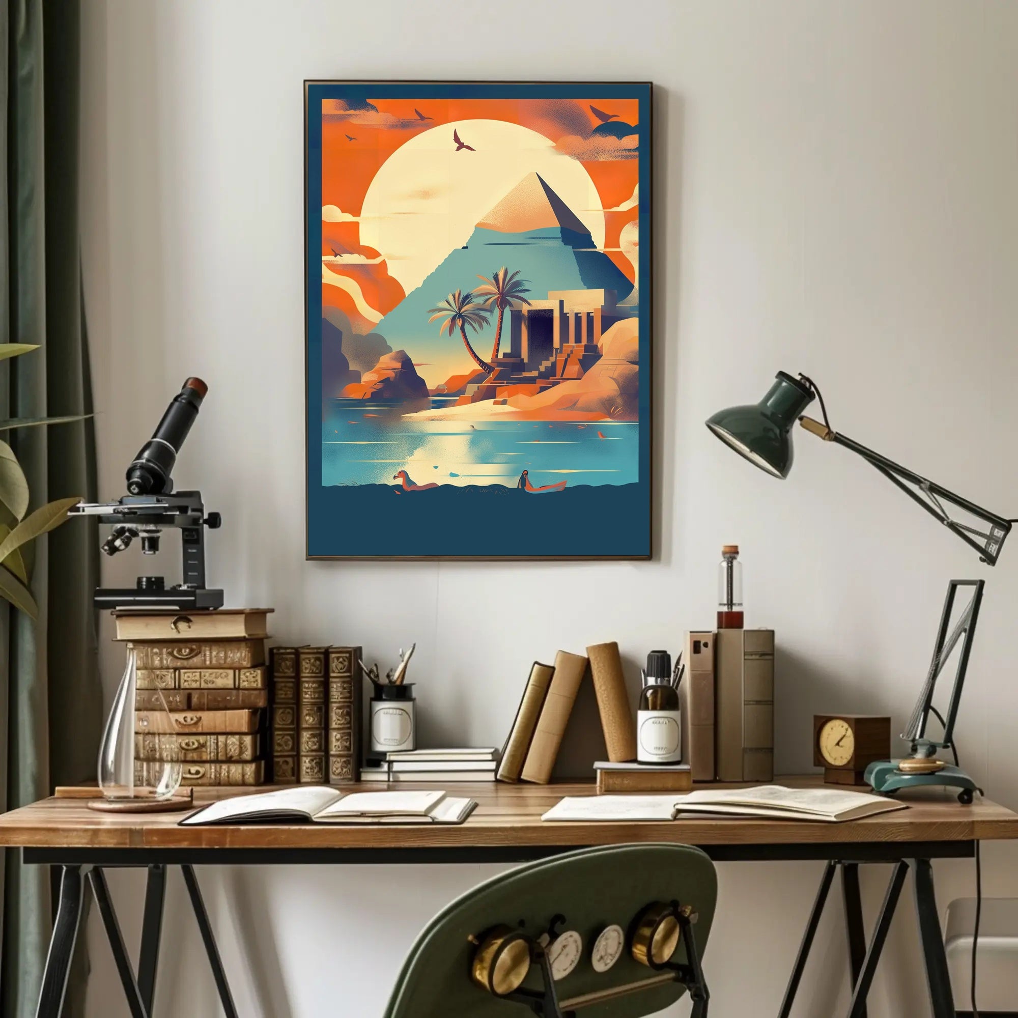 Oasis of the Ancient World Poster