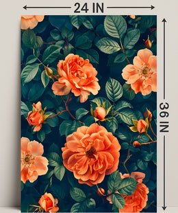 Floral Elegance William Morris Art Poster