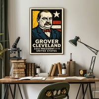 Grover Cleveland 22nd President Poster