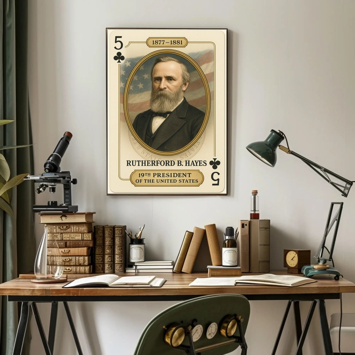 Hayes 19th President Poster