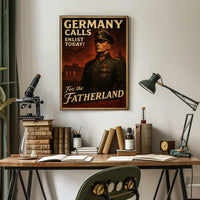 Germany Calls Enlist Today Poster