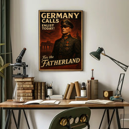 Germany Calls Enlist Today Poster