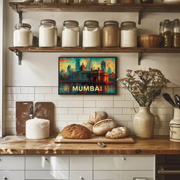 Mumbai Skyline Poster