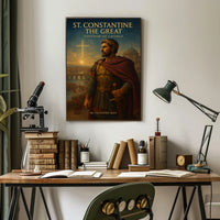 St. Constantine The Great Emperor Of Poster