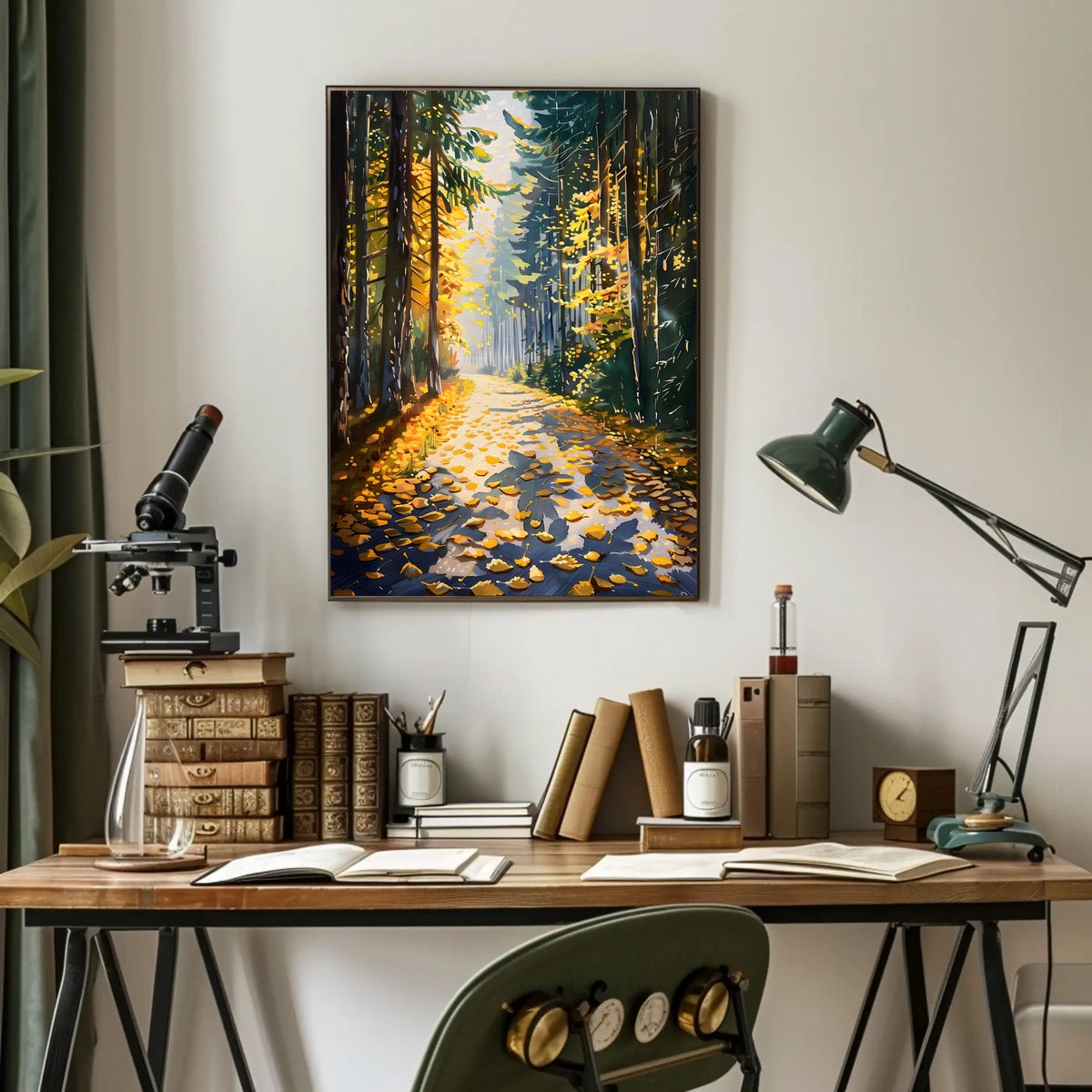 Autumn Pathway Poster