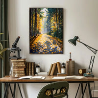 Autumn Pathway Poster