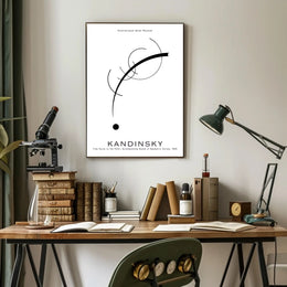 Kandinsky at Kunstmuseum Basel Poster