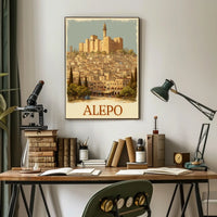 Aleppo A Historical Cityscape Poster