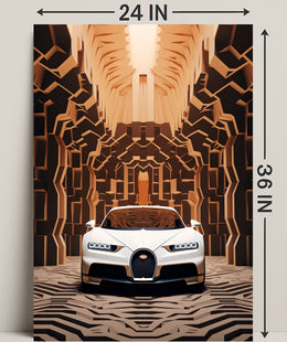 Futuristic Elegance Poster