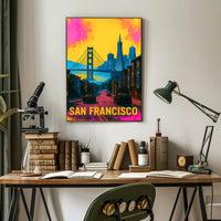 San Francisco Vibes Poster PosterGoat