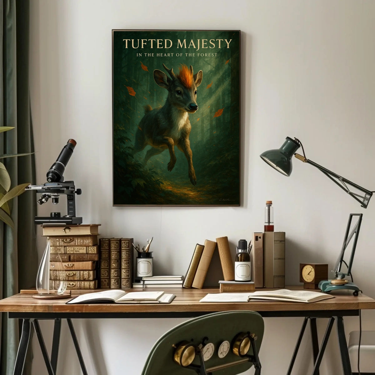Tufted Majesty Poster