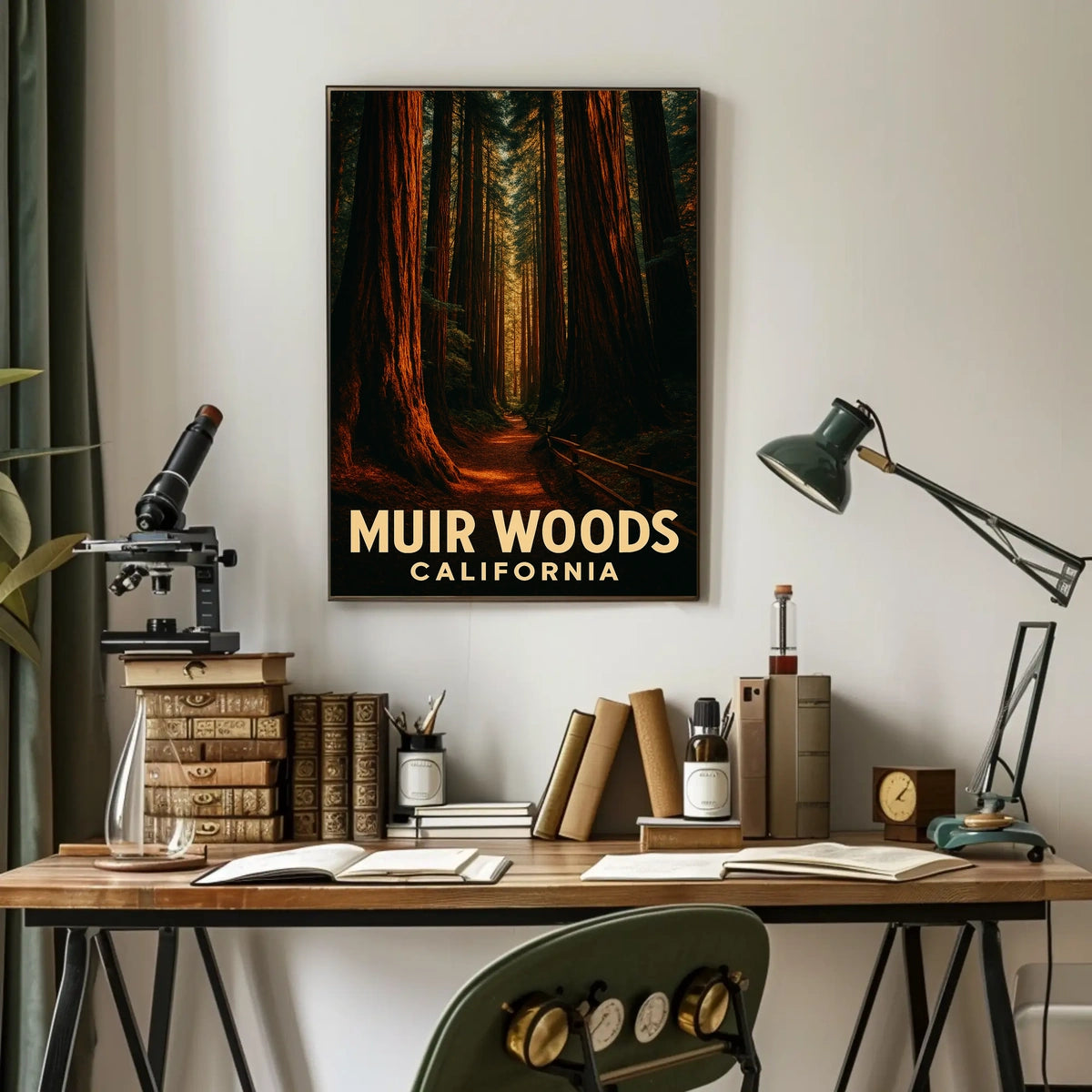 Muir Woods California Poster