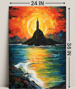 Radiant Seascape Poster