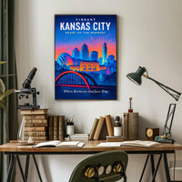 Vibrant Kansas City Poster