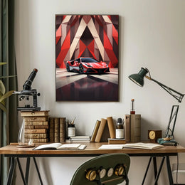 Sleek Design in Motion Poster PosterGoat