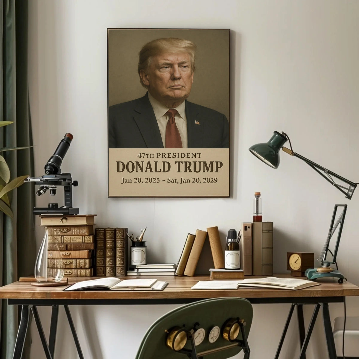 Donald Trump 47th President Poster