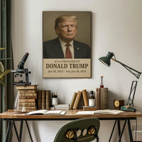 Donald Trump 47th President Poster