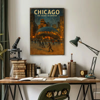 Chicago The Heart Of Winter Poster