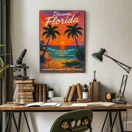 Discover Florida Poster