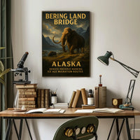Bering Land Bridge Poster