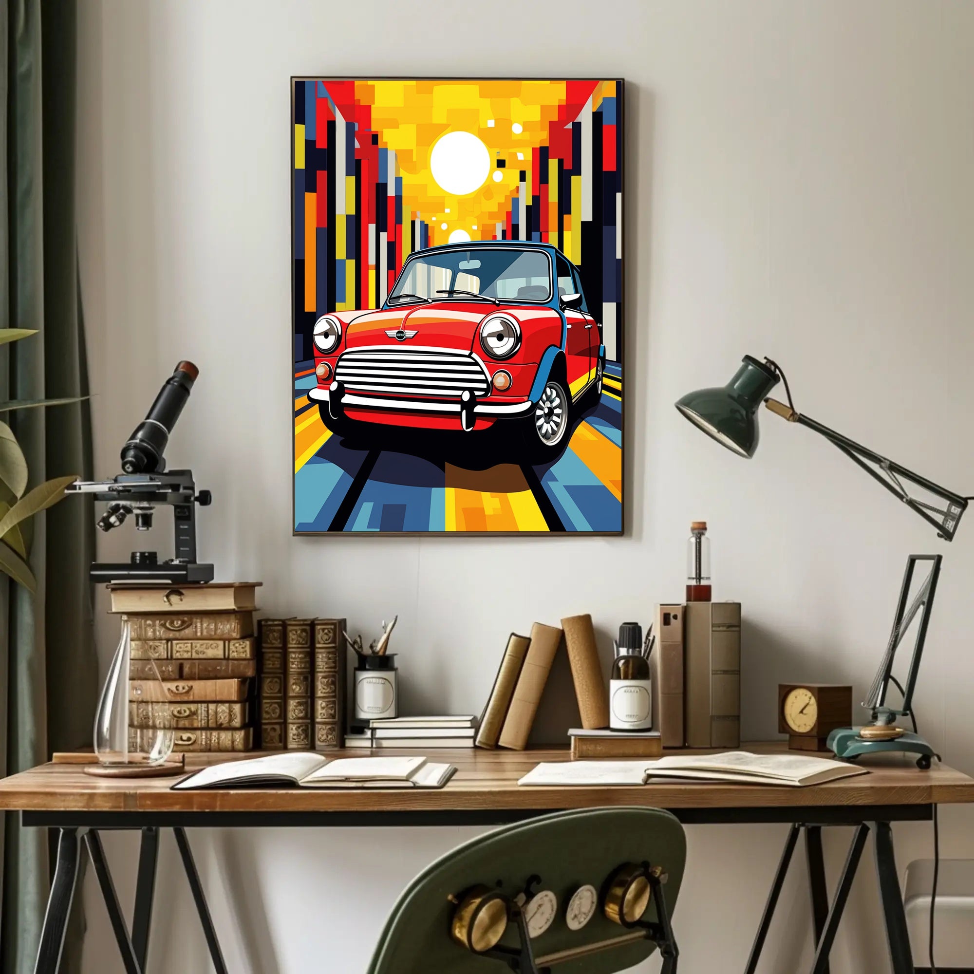 Retro Drive Poster PosterGoat