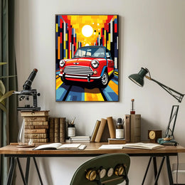 Retro Drive Poster PosterGoat