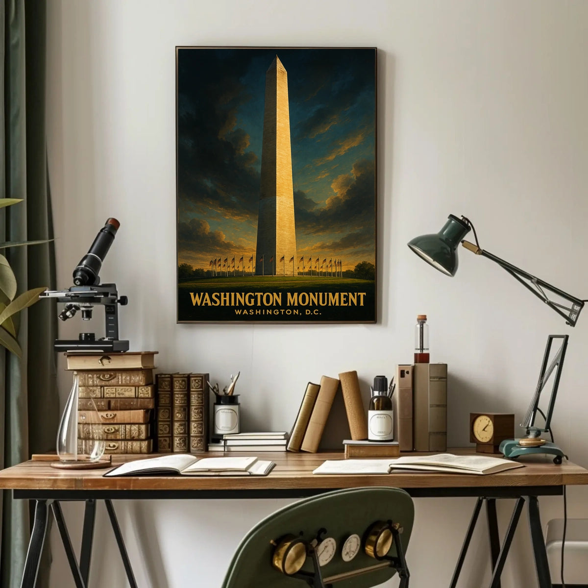 Washington Monument Poster