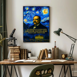 Grover Cleveland 22nd President of the United States Presidential Masterpiece Series Poster