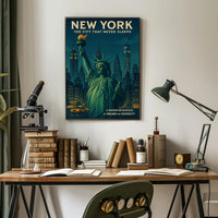 New York City's Vibrant Spirit Urban or Cityscape Poster