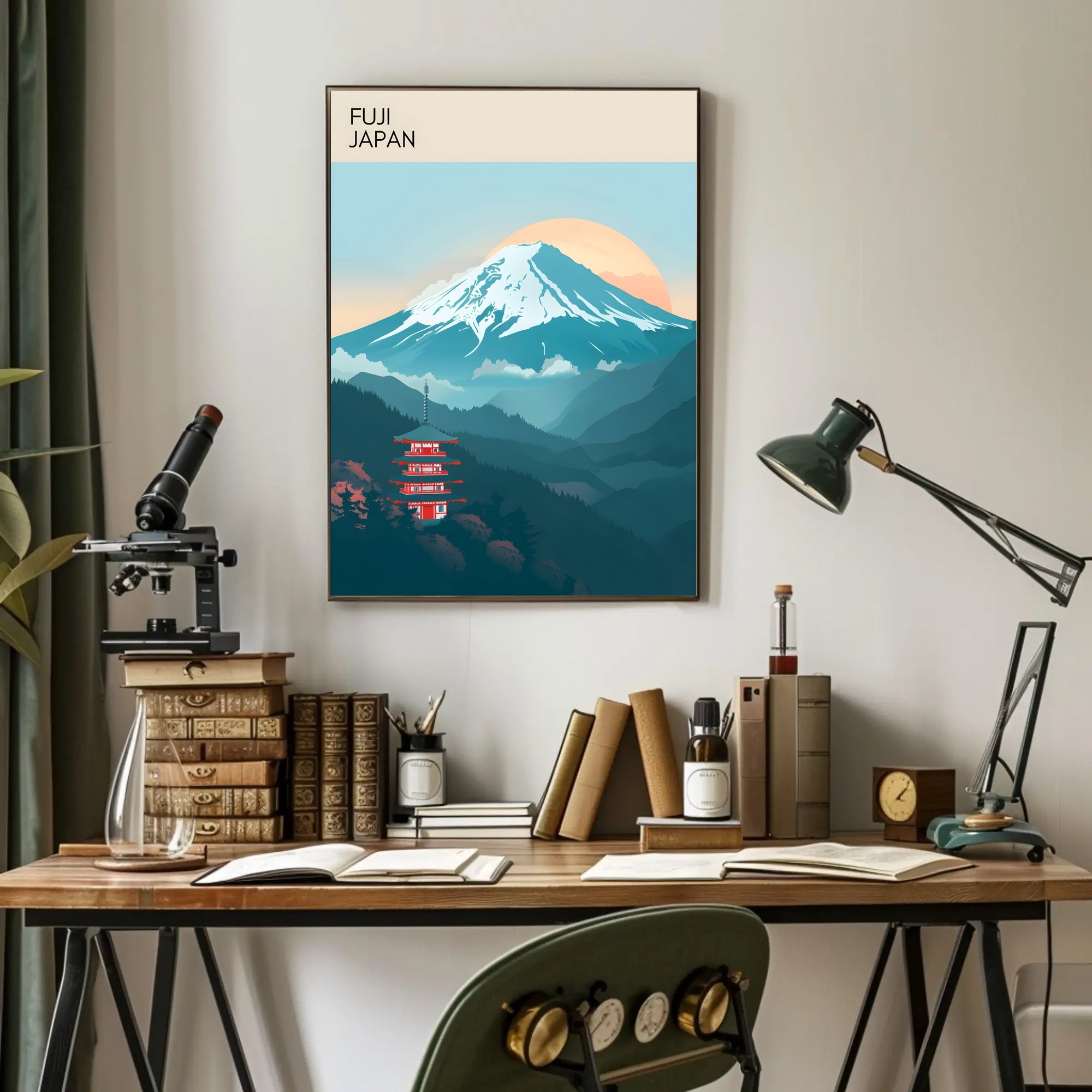 Majestic Mount Fuji Poster