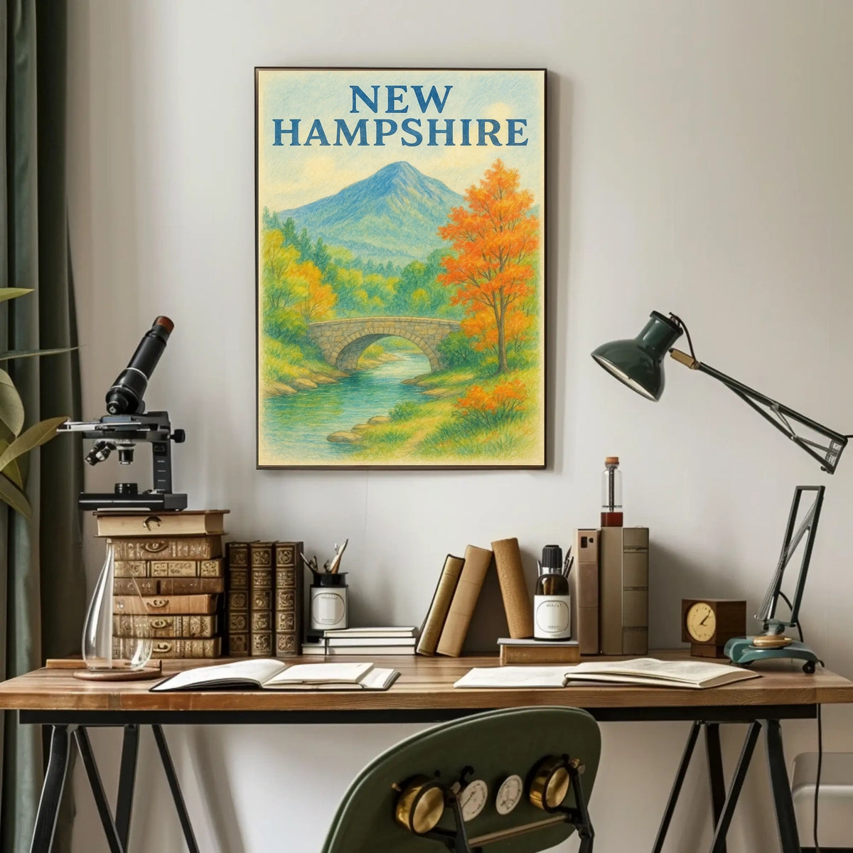 New Hampshire Scenic Poster