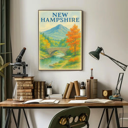 New Hampshire Scenic Poster