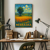 Nebraska Landscape Poster