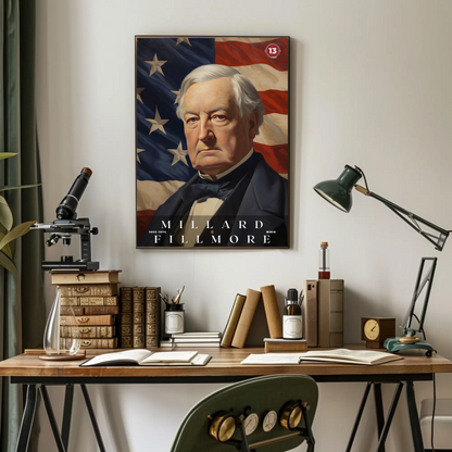 Millard Fillmore 13th President Of The United States Portrait