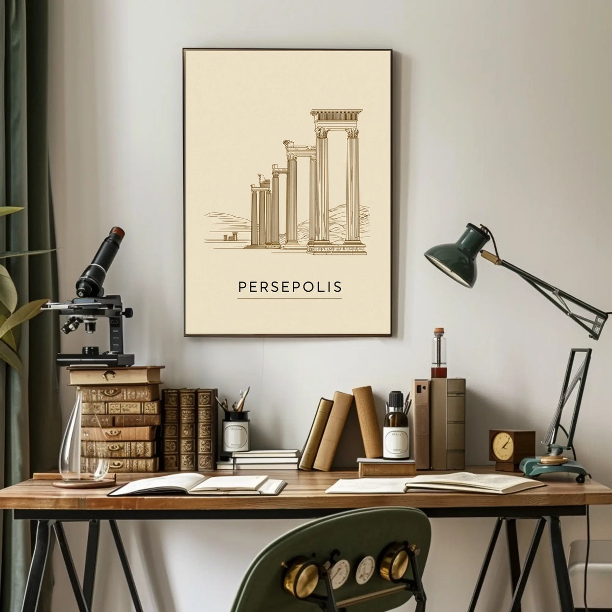 Persepolis Ancient Ruins Poster