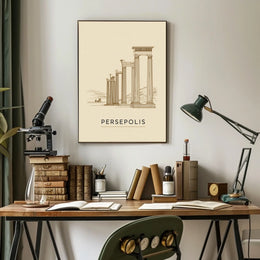 Persepolis Ancient Ruins Poster