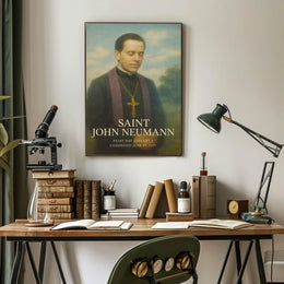 Saint John Neumann Poster