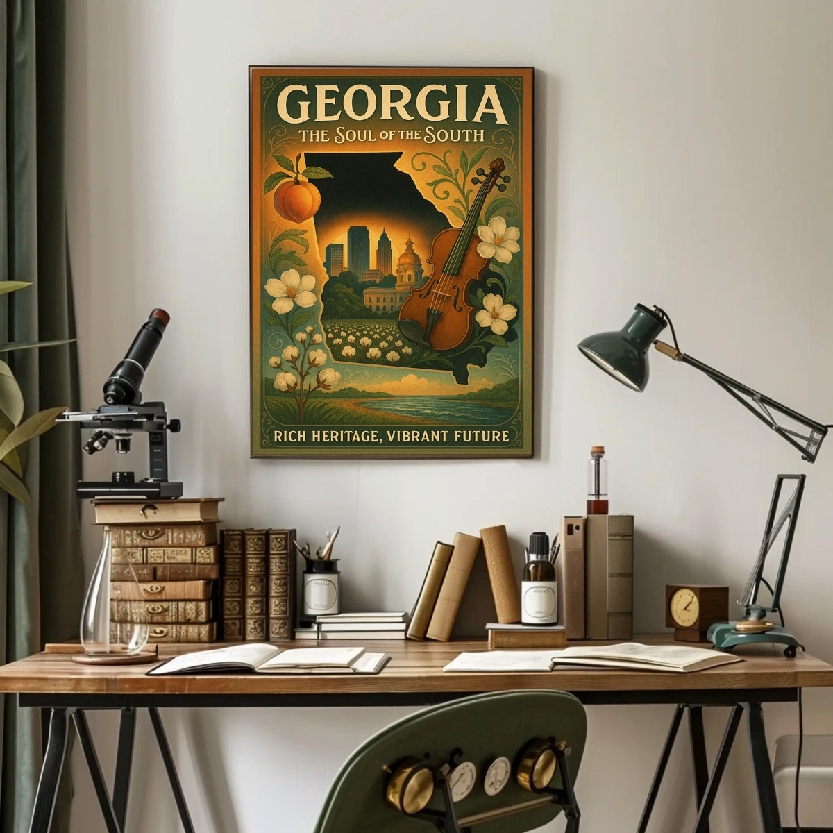 Georgia The Soul of the South Poster