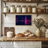 Rio de Janeiro Nightscape Poster