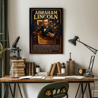 Abraham Lincoln Dimensional Breakthrough Poster