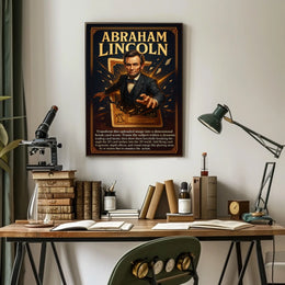 Abraham Lincoln Dimensional Breakthrough Poster