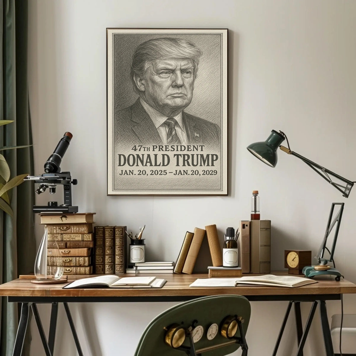 Donald Trump 47th President Poster