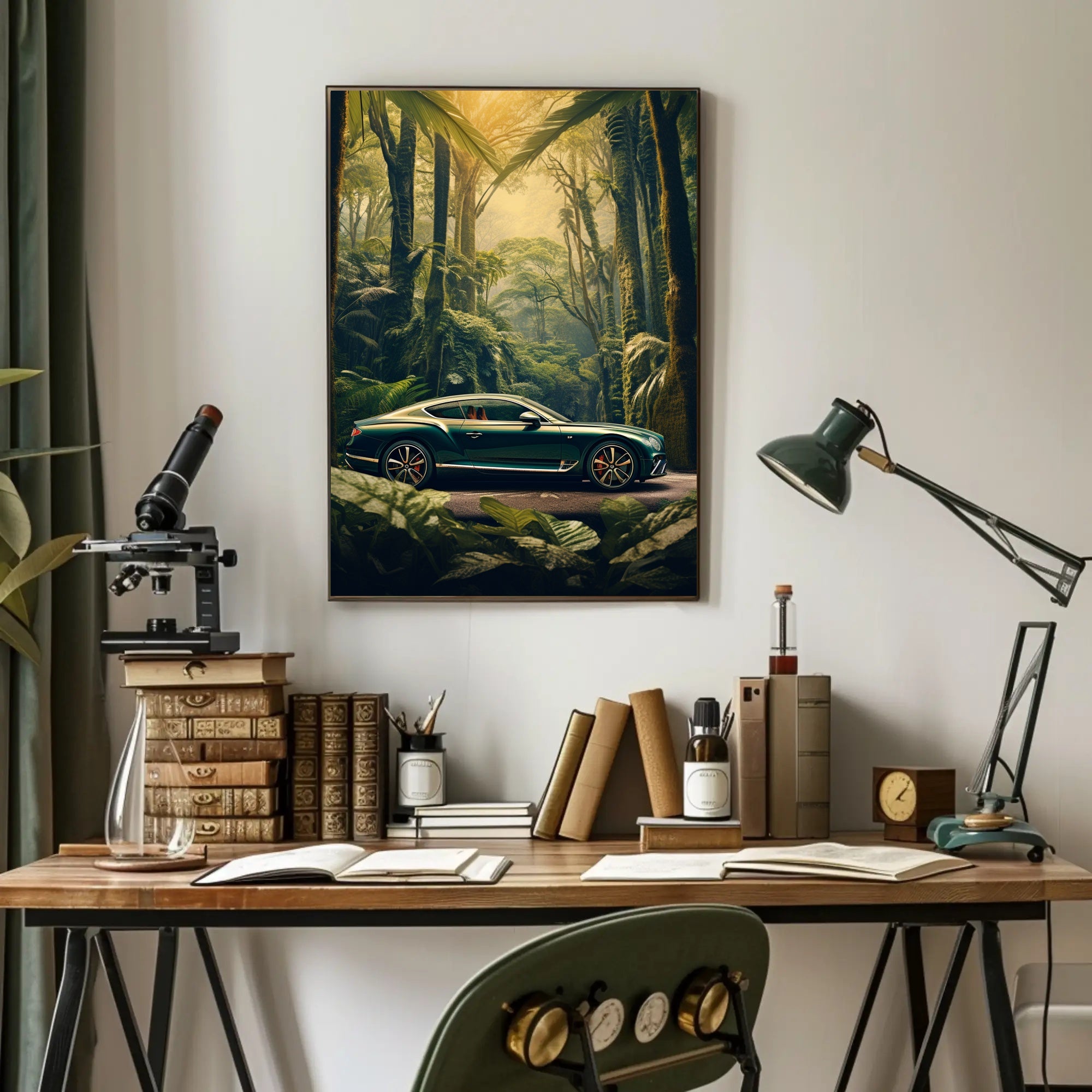 Luxury in the Jungle Poster PosterGoat
