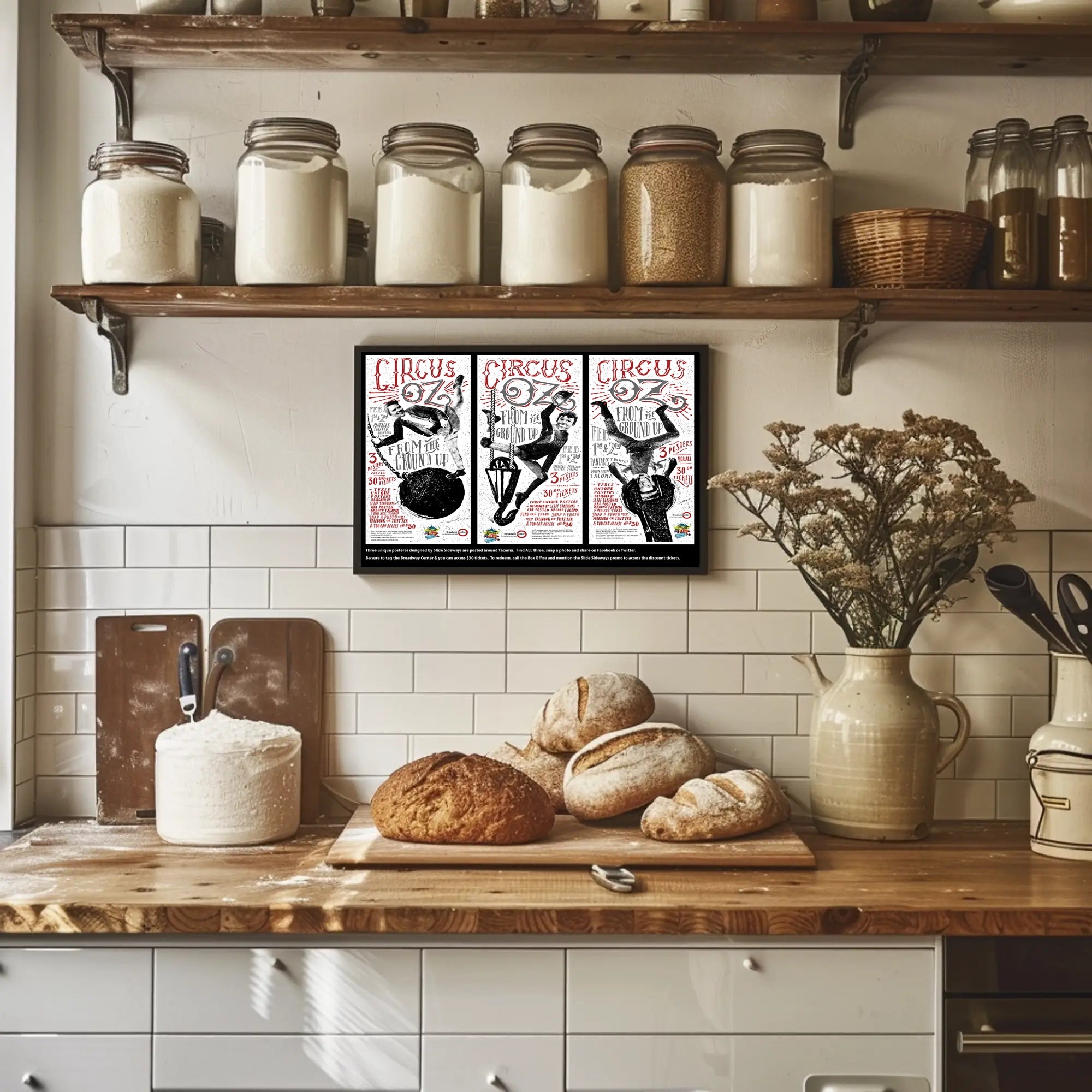 Circus Oz – From the Ground Up Poster