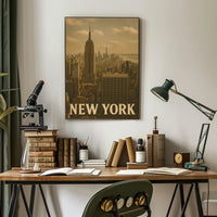 New York City Skyline Poster