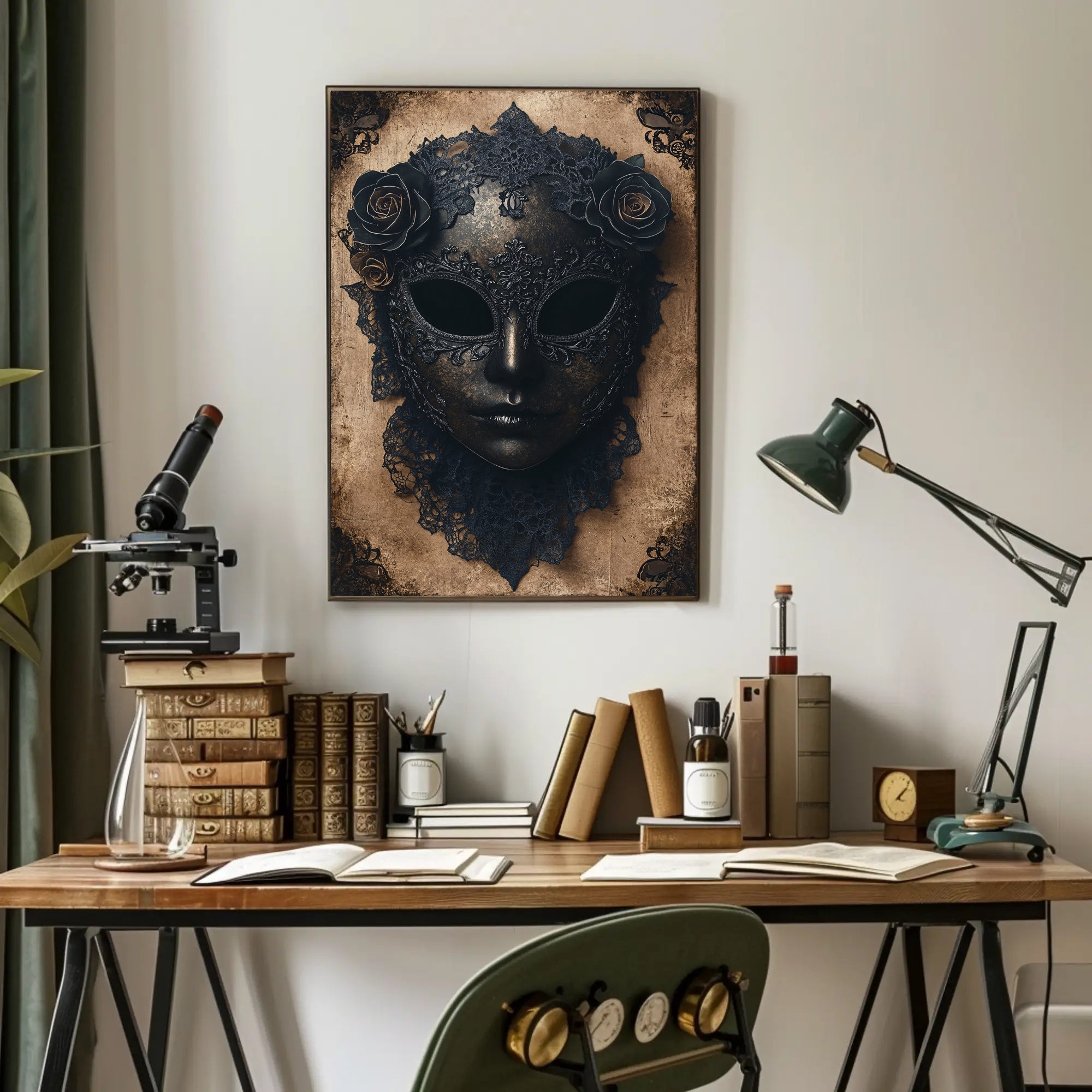 Enigmatic Elegance Poster
