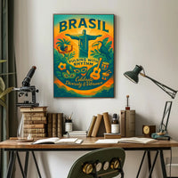 Brazilian Cultural Celebration Festive Artwork Cultural or Heritage Poster