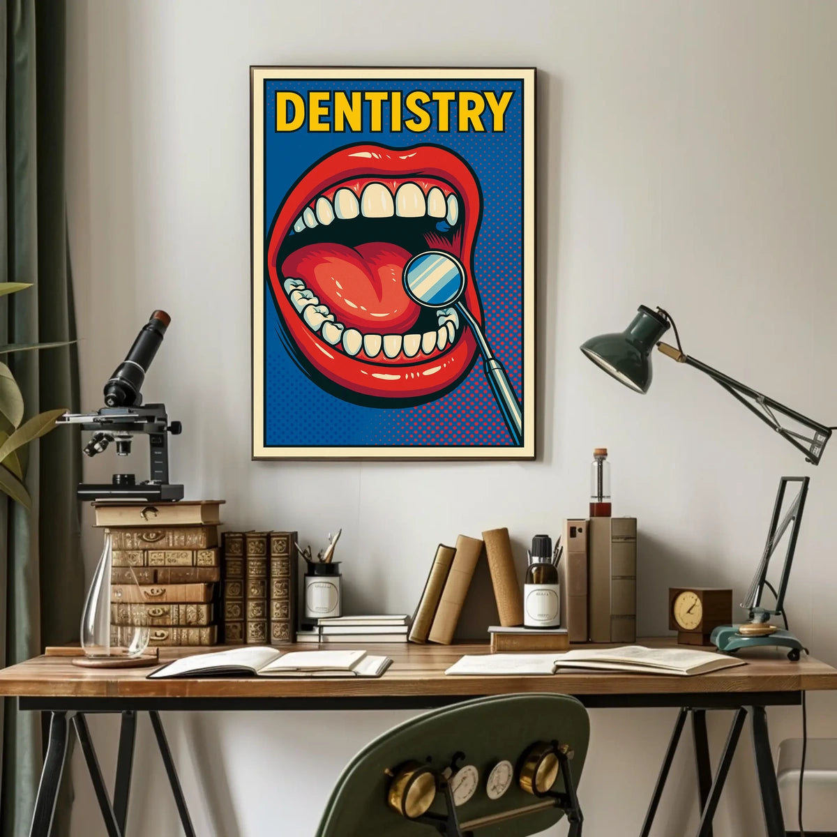 Vibrant Dentistry Promotion Poster