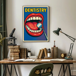 Vibrant Dentistry Promotion Poster