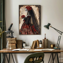 La Catrina Elegance Poster